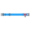 Collar Waterproof Obroża wodoodporna z QR-paszportem, plastikowy fastex, XXL 35mm/46-70cm niebieska - All4Animals