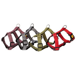 Dingo Szelki Guard dwupaskowe Scandi 3cm rozmiar L szare - All4Animals