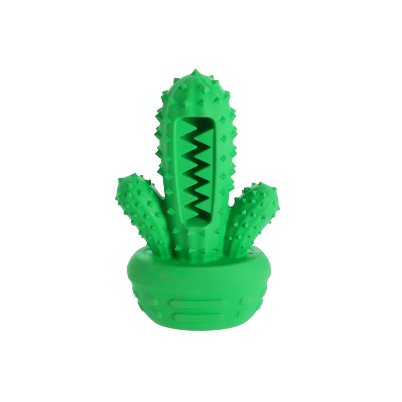 Dingo Zabawka dla psa - Twarda guma TPR - Kaktus 15cm - All4Animals