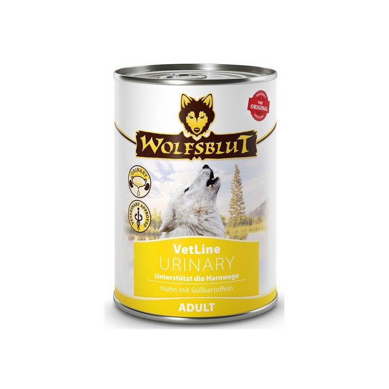 Wolfsblut Dog VetLine Urinary - kurczak i bataty puszka 395g - All4Animals