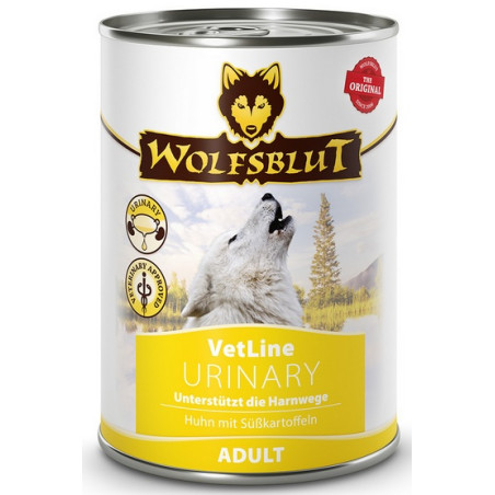 Wolfsblut Dog VetLine Urinary - kurczak i bataty puszka 395g - All4Animals
