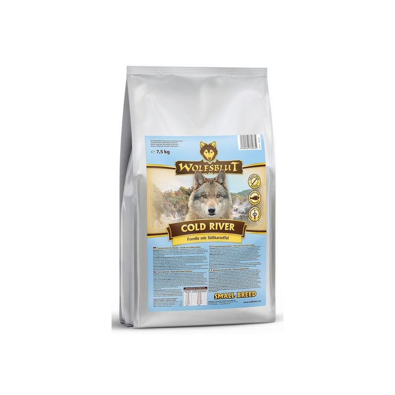 Wolfsblut Dog Cold River Small - pstrąg i bataty 7,5kg - All4Animals