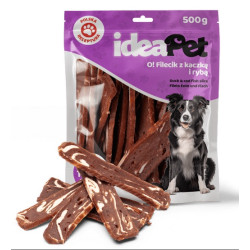 IdeaPet Fileciki z kaczką i rybą 500g - All4Animals