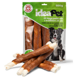 IdeaPet Mega pałeczka z królikiem 500g - All4Animals