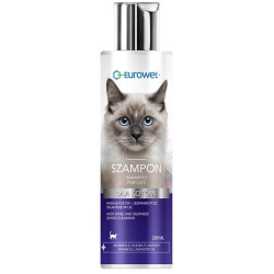 Eurowet Szampon dla  kotów 200ml - All4Animals