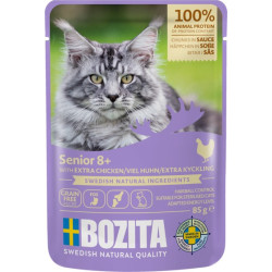Bozita Cat Senior 8+ Kurczak w sosie saszetka 85g - All4Animals