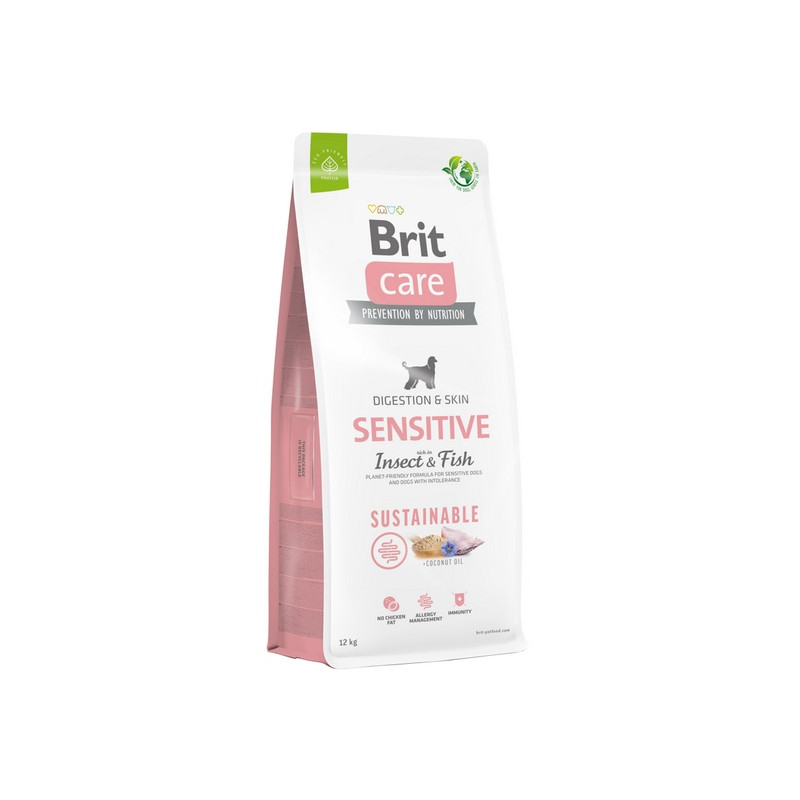 Brit Care Sustainable Sensitive Insect & Fish 12kg - All4Animals