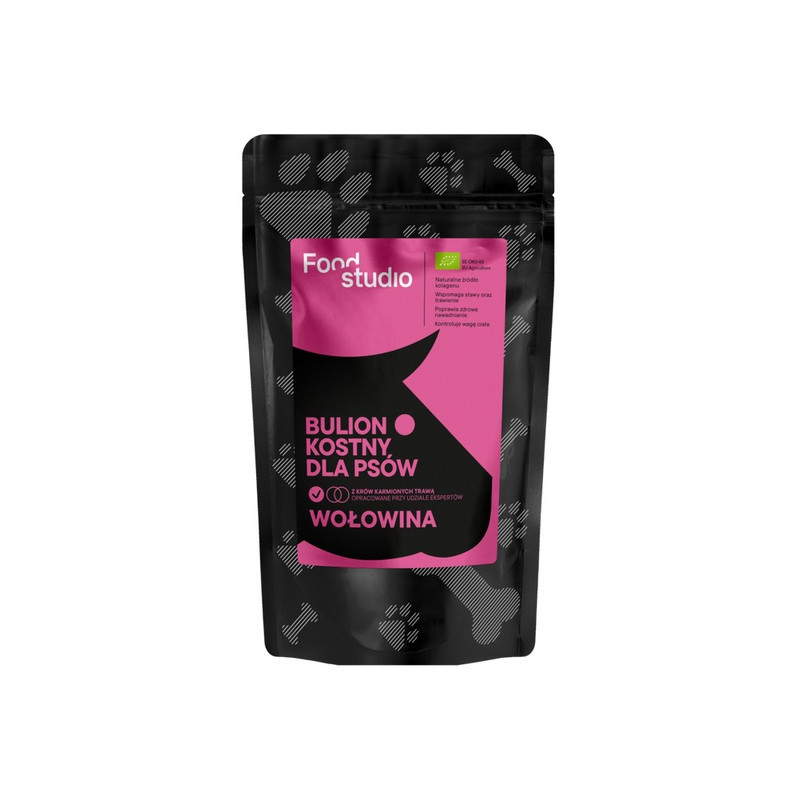 Food Studio Chefs Bulion kostny dla psa - wołowina 230ml - All4Animals