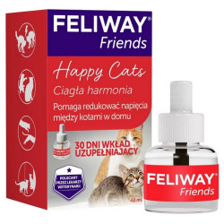 Feliway Friends - kocie feromony Wkład uzupełniający 48ml (30 dni) - All4Animals