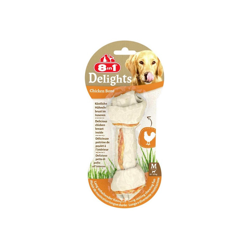 8in1 Delights Bones M - All4Animals