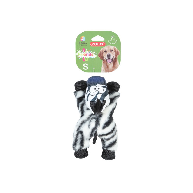 Zolux Zabawka pluszowa Friends Zebra Caleb S - All4Animals