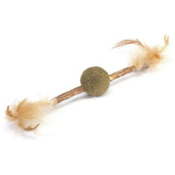 Camon Cat Toy Matatabi Kij z piłką z kocimiętką - All4Animals