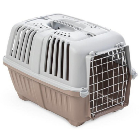 Yarro/Moderna Transporter Pratiko Mały - różowoszary - All4Animals