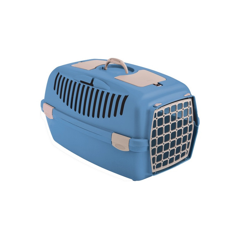 Stefanplast Transporter Gulliver 3 plastikowe drzwi niebieski - All4Animals Stefanplast Transporter Gulliver 3 plastikowe drzwi niebieski - All4Animals