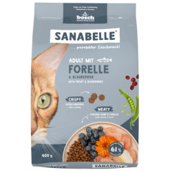 Sanabelle Adult Forelle - z pstrągiem 400g - All4Animals