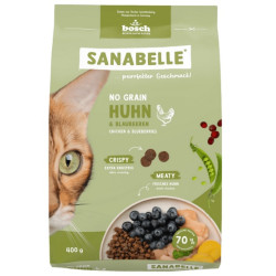 Sanabelle Adult No Grain Huhn - bezzbożowa z kurczakiem 400g - All4Animals