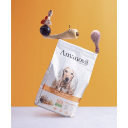 Amanova Dog Adult Medium Exquisite Chicken - kurczak 12kg - All4Animals