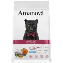 Amanova Cat Adult Turkey Delight - indyk 4kg - All4Animals