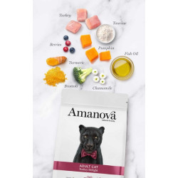 Amanova Cat Adult Turkey Delight - indyk 4kg - All4Animals