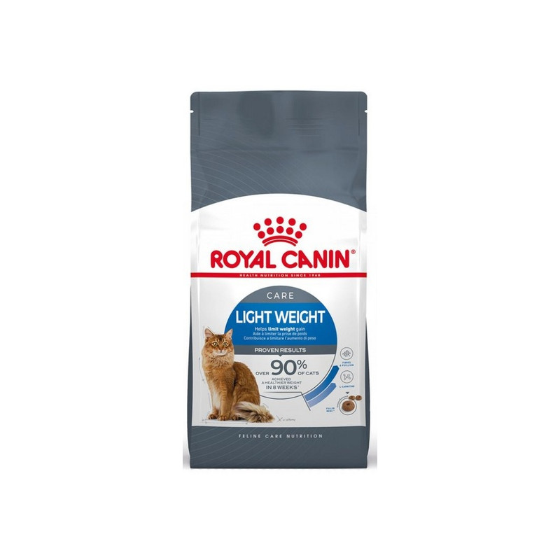Royal Canin Light Weight Care karma sucha dla kotów dorosłych, utrzymanie prawidłowej masy ciała 3kg - All4Animals