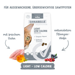 Sanabelle Adult Light 2kg - All4Animals
