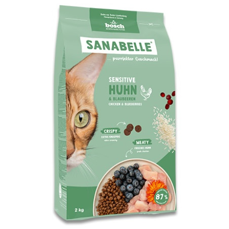 Sanabelle Adult Sensitive Huhn 400g - All4Animals