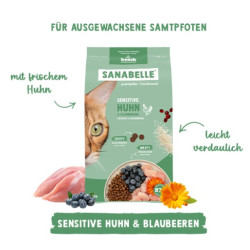 Sanabelle Adult Sensitive Huhn 400g - All4Animals