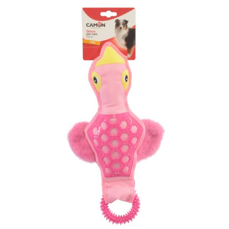Camon Dog Toy Pluszowa kaczka z ringiem TPR - All4Animals