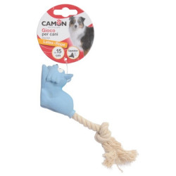 Camon Lateksowa zabawka z liną 15cm - All4Animals