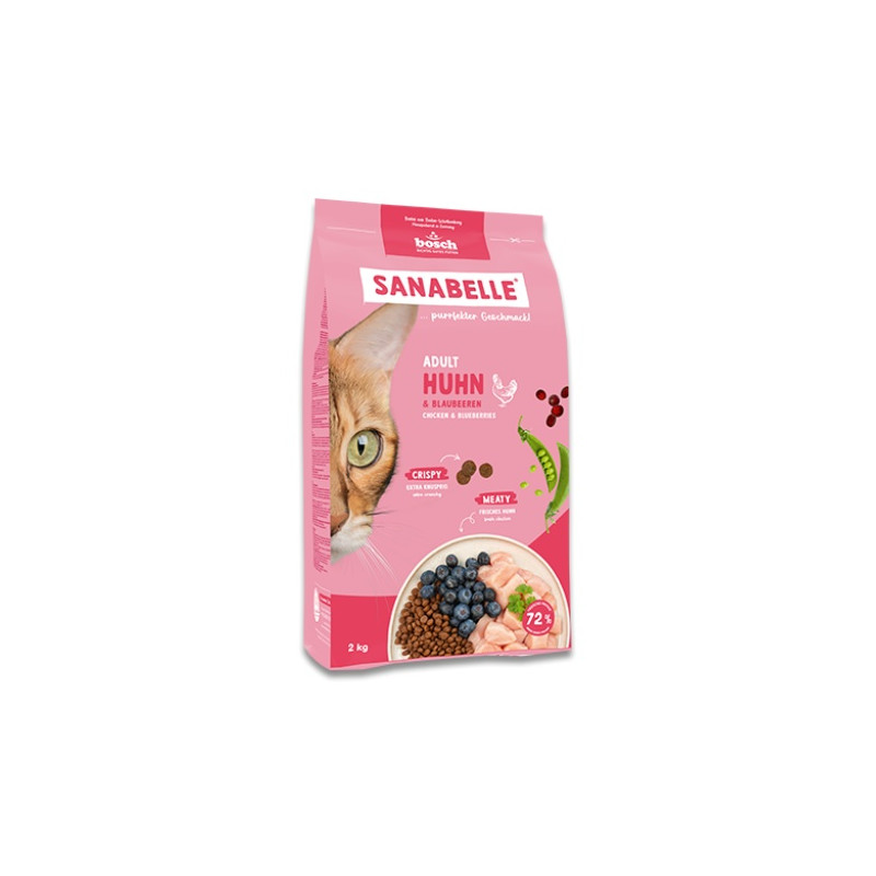 Sanabelle Adult Huhn z kurczakiem 2kg - All4Animals