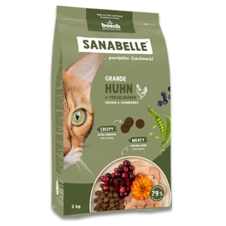 Sanabelle Adult Grande 2kg - All4Animals