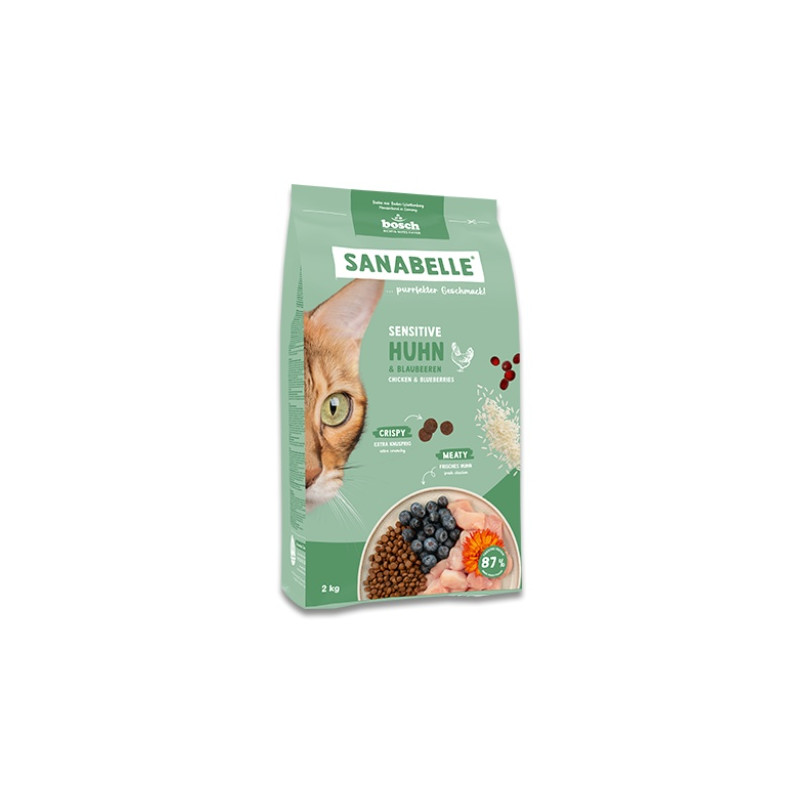 Sanabelle Adult Sensitive Huhn 2kg - All4Animals
