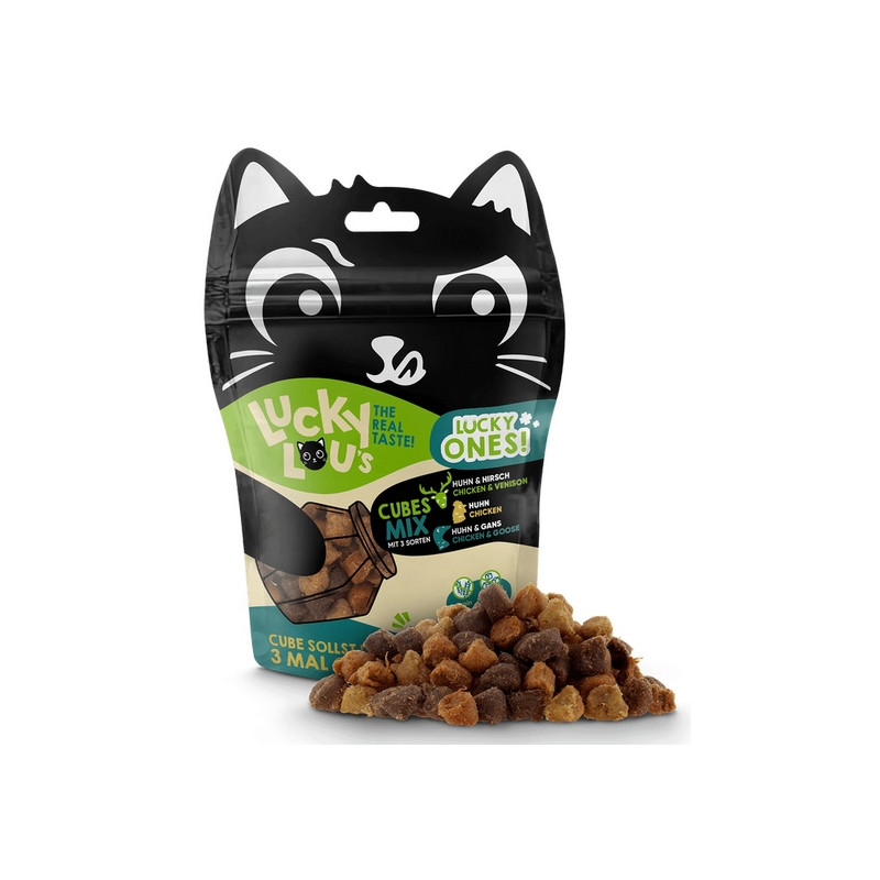 Lucky Lou Lucky Ones Cubes MixPack 80g - All4Animals
