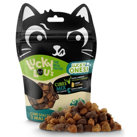 Lucky Lou Lucky Ones Cubes MixPack 80g - All4Animals