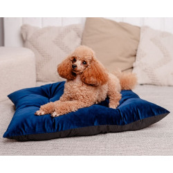 MIMIKO Pets Legowisko Poducha Velvet 70x50cm granat - All4Animals