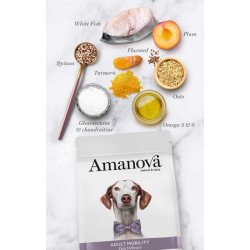 Amanova Dog Adult Mobility Fish Delicacy - biała ryba 2kg - All4Animals