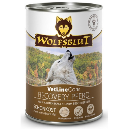 Wolfsblut Dog VetLine Care Recovery Horse - konina puszka 395g - All4Animals