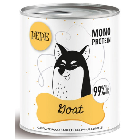 Paka Zwierzaka PEPE Goat (koza) puszka 800g - All4Animals
