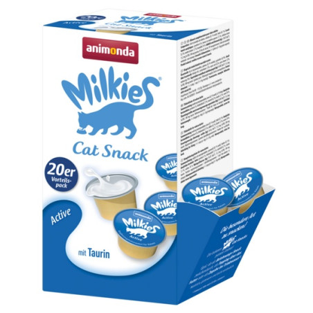 Animonda Kot Milkies Active 20x15g - All4Animals