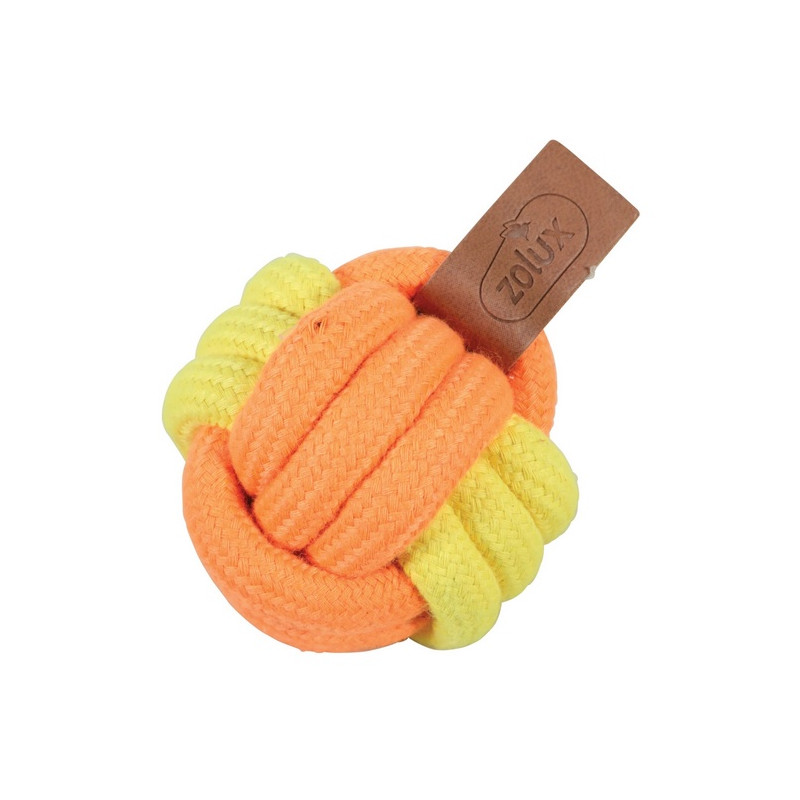 Zolux Zabawka dla psa do aportowania piłka sznurowa Twist 6cm - All4Animals