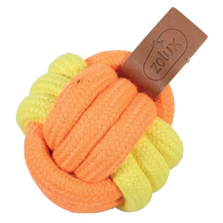 Zolux Zabawka dla psa do aportowania piłka sznurowa Twist 6cm - All4Animals