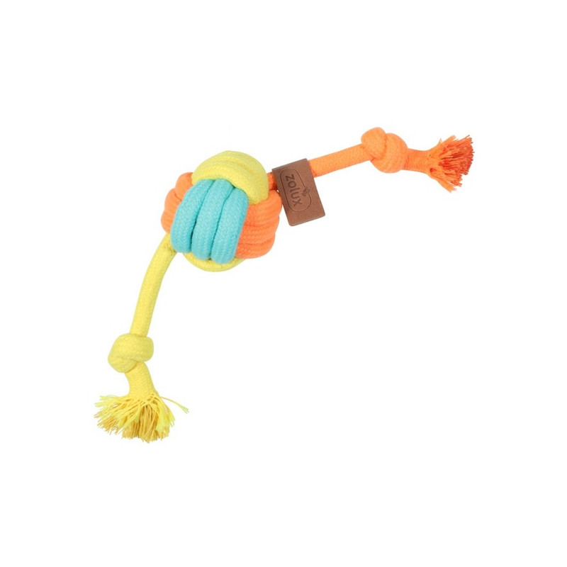 Zolux Zabawka dla psa do aportowania węzeł sznur Twist 29cm - All4Animals