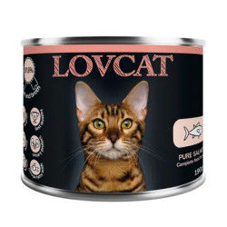 Lovcat Pure Salmon puszka 190g - All4Animals