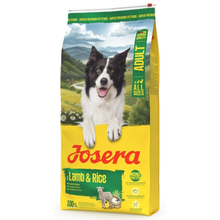 Josera Adult Lamb & Rice 12,5kg - All4Animals