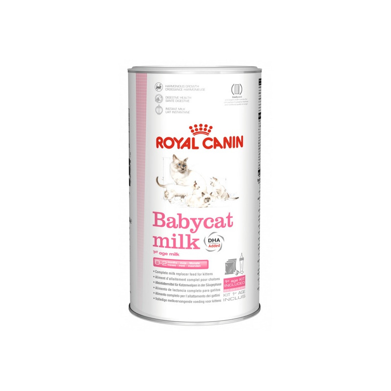Royal Canin Babycat Milk pełnoporcjowy preparat mlekozastępczy dla kociąt do 2 miesiąca życia 300g - All4Animals