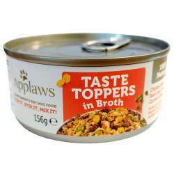 Applaws Dog Taste Toppers puszka z kurczakiem, wątrobą wołową i warzywami 156g - All4Animals
