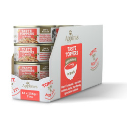 Applaws Dog Taste Toppers puszka z kurczakiem, wątrobą wołową i warzywami 156g - All4Animals
