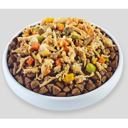 Applaws Dog Taste Toppers puszka z kurczakiem, wątrobą wołową i warzywami 156g - All4Animals
