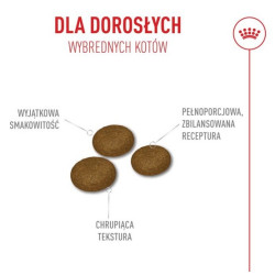 Royal Canin Fussy Exigent karma sucha dla kotów dorosłych, wybrednych 2kg - All4Animals