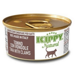 Kippy Natural Tuna & Clams - tuńczyk i małże puszka 70g - All4Animals